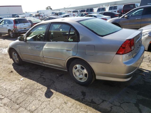 JHMES96625S023810 - 2005 HONDA CIVIC HYBRID SILVER photo 2