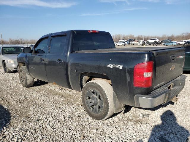 2GCEK13M571659226 - 2007 CHEVROLET SILVERADO K1500 CREW CAB BLACK photo 2