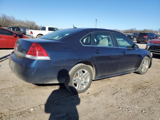 2G1WB5EK7A1189580 - 2010 CHEVROLET IMPALA LT BLUE photo 3