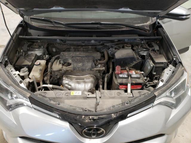 JTMRFREV7JJ212047 - 2018 TOYOTA RAV4 ADVENTURE SILVER photo 11