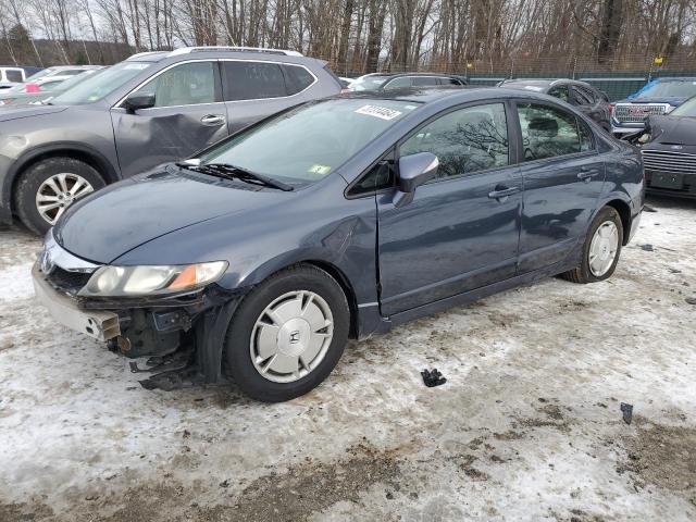 JHMFA36259S009536 - 2009 HONDA CIVIC HYBRID BLUE photo 1