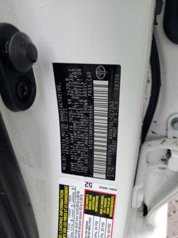 4T1G11AK8PU794956 - 2023 TOYOTA CAMRY SE NIGHT SHADE WHITE photo 13