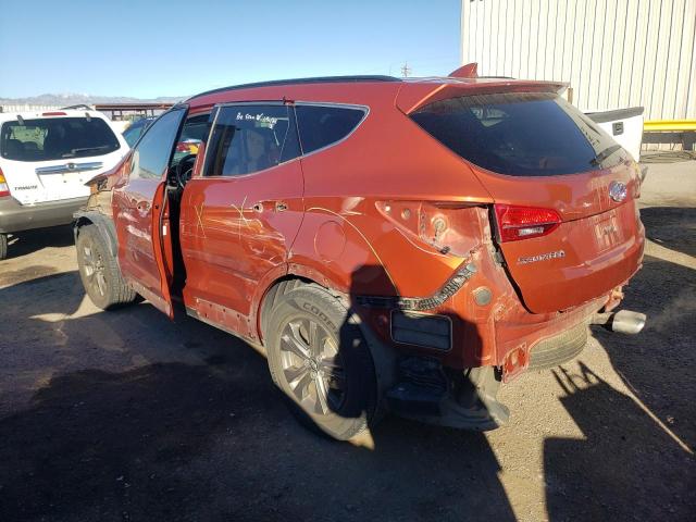 5XYZU3LB4DG010766 - 2013 HYUNDAI SANTA FE S ORANGE photo 2