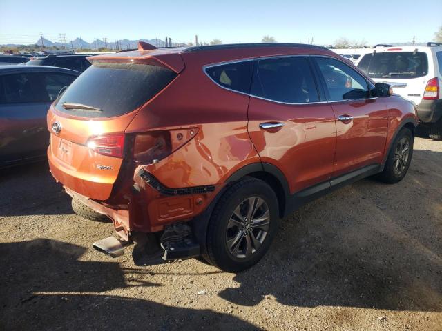 5XYZU3LB4DG010766 - 2013 HYUNDAI SANTA FE S ORANGE photo 3