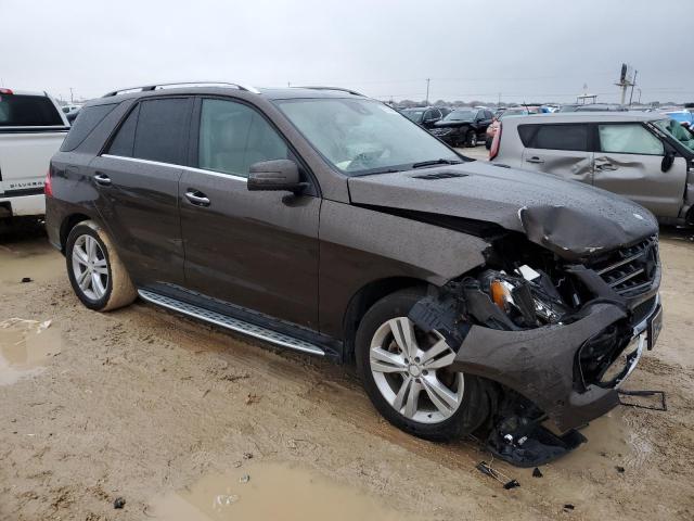 4JGDA5HB0DA119616 - 2013 MERCEDES-BENZ ML 350 4MATIC BROWN photo 4