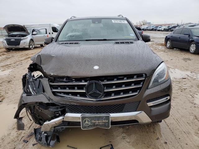 4JGDA5HB0DA119616 - 2013 MERCEDES-BENZ ML 350 4MATIC BROWN photo 5