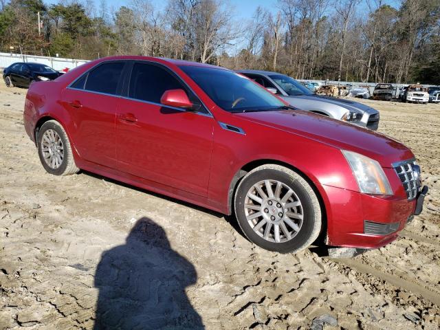 1G6DG5E56C0132704 - 2012 CADILLAC CTS LUXURY COLLECTION RED photo 4