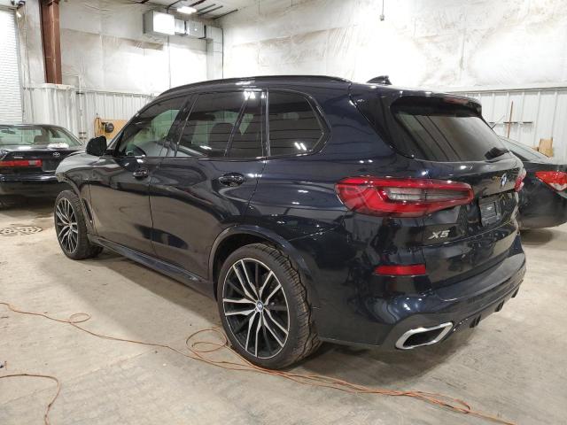 5UXCR6C59KLL13643 - 2019 BMW X5 XDRIVE40I Синій фото 2