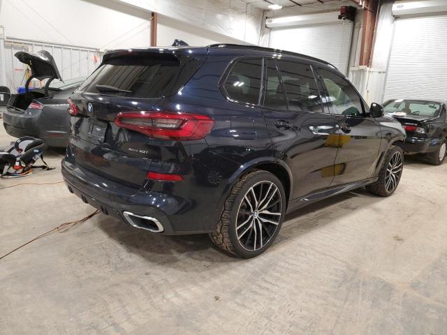 5UXCR6C59KLL13643 - 2019 BMW X5 XDRIVE40I Синій фото 3