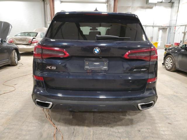 5UXCR6C59KLL13643 - 2019 BMW X5 XDRIVE40I Синій фото 6