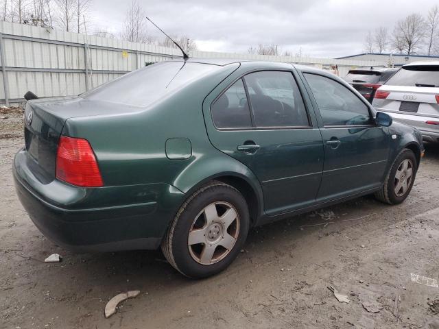 3VWSA29M7YM196788 - 2000 VOLKSWAGEN JETTA GLS GREEN photo 3