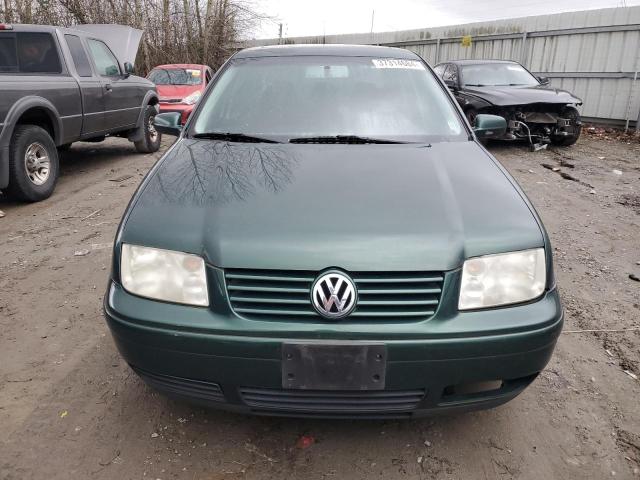 3VWSA29M7YM196788 - 2000 VOLKSWAGEN JETTA GLS GREEN photo 5