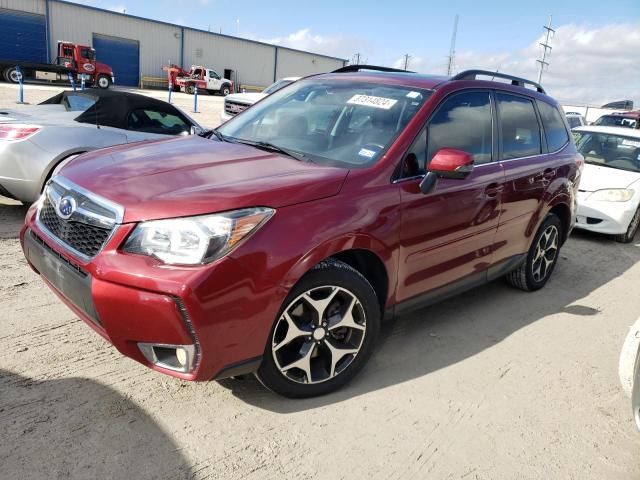 JF2SJGPC9EH529956 - 2014 SUBARU FORESTER 2.0XT TOURING RED photo 1