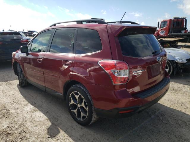 JF2SJGPC9EH529956 - 2014 SUBARU FORESTER 2.0XT TOURING RED photo 2