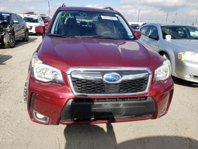 JF2SJGPC9EH529956 - 2014 SUBARU FORESTER 2.0XT TOURING RED photo 5