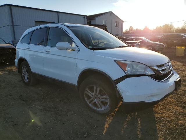 5J6RE4H74AL011191 - 2010 HONDA CR-V EXL WHITE photo 4