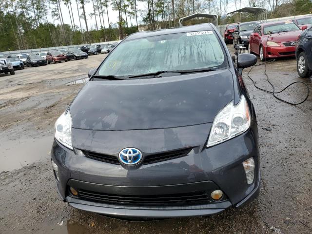 JTDKN3DU6D5608087 - 2013 TOYOTA PRIUS GRAY photo 5