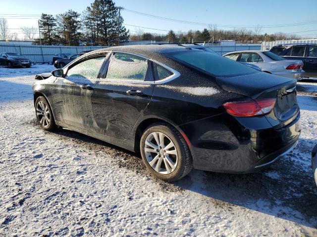 1C3CCCABXFN558640 - 2015 CHRYSLER 200 LIMITED BLACK photo 2