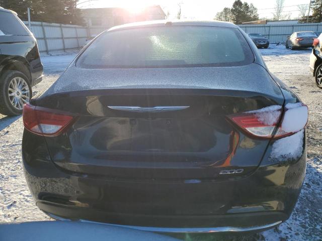 1C3CCCABXFN558640 - 2015 CHRYSLER 200 LIMITED BLACK photo 6