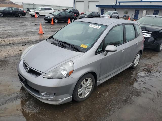 JHMGD38637S039501 - 2007 HONDA FIT S 银色 照片 1