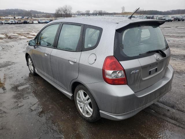 JHMGD38637S039501 - 2007 HONDA FIT S 银色 照片 2