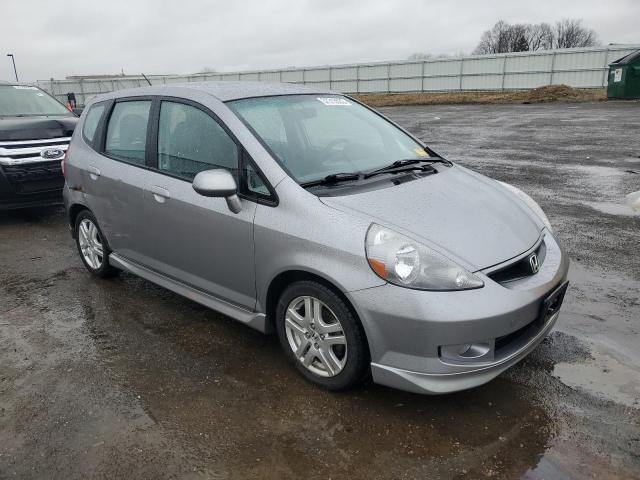 JHMGD38637S039501 - 2007 HONDA FIT S 银色 照片 4