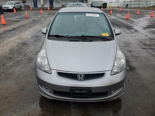 JHMGD38637S039501 - 2007 HONDA FIT S 银色 照片 5