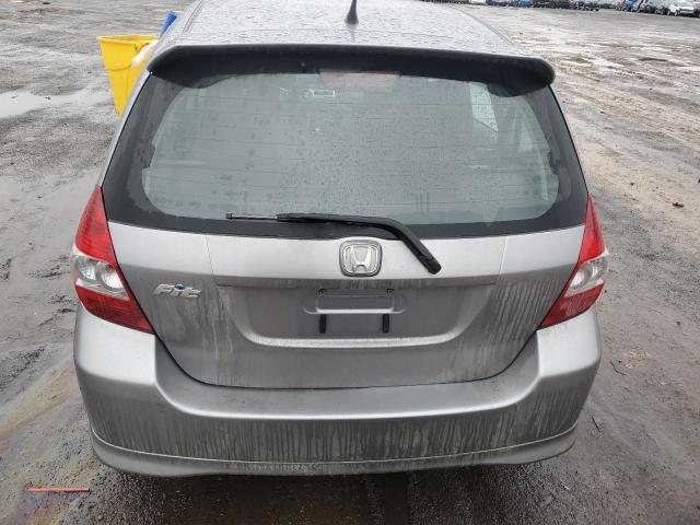 JHMGD38637S039501 - 2007 HONDA FIT S 银色 照片 6