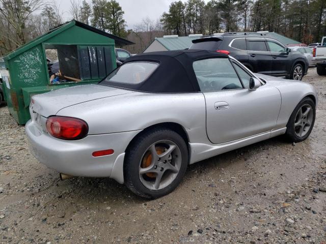 JM1NB353730304807 - 2003 MAZDA MX-5 MIATA BASE SILVER photo 3