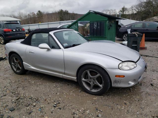 JM1NB353730304807 - 2003 MAZDA MX-5 MIATA BASE SILVER photo 4