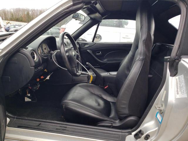 JM1NB353730304807 - 2003 MAZDA MX-5 MIATA BASE SILVER photo 7