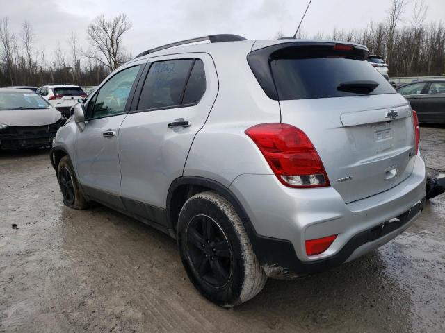 KL7CJLSB0KB756099 - 2019 CHEVROLET TRAX 1LT SILVER photo 2