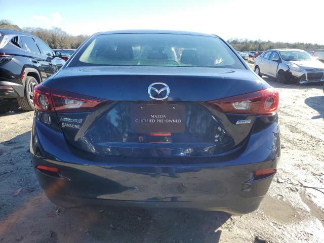 3MZBN1U74JM263563 - 2018 MAZDA 3 SPORT BLUE photo 6