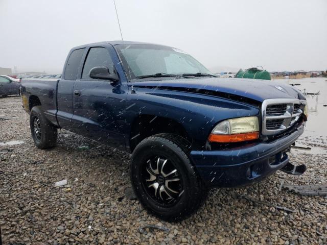 1D7HG32N94S570961 - 2004 DODGE DAKOTA SPORT BLUE photo 4