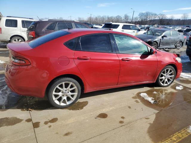 1C3CDFBA8DD149205 - 2013 DODGE DART SXT RED photo 3