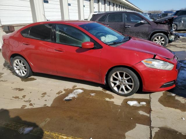 1C3CDFBA8DD149205 - 2013 DODGE DART SXT RED photo 4