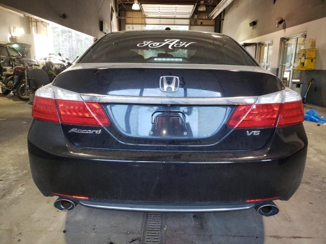 1HGCR3F83EA011174 - 2014 HONDA ACCORD EXL BLACK photo 6