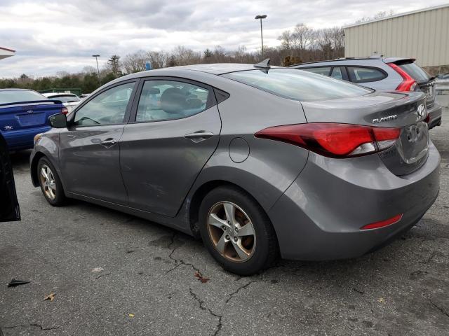 5NPDH4AE1EH502926 - 2014 HYUNDAI ELANTRA SE GRAY photo 2