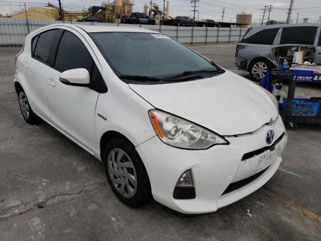 JTDKDTB36C1013484 - 2012 TOYOTA PRIUS C WHITE photo 4