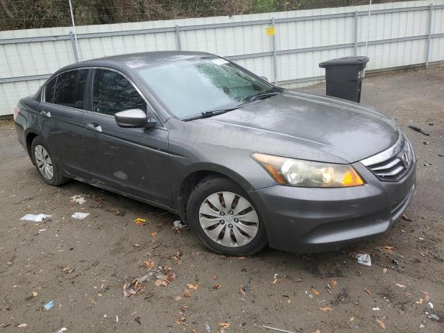 1HGCP2E35BA066257 - 2011 HONDA ACCORD LX GRAY photo 4