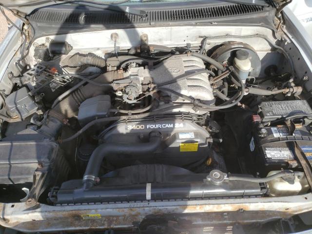 5TEGN92N62Z890519 - 2002 TOYOTA TACOMA DOUBLE CAB PRERUNNER SILVER photo 11