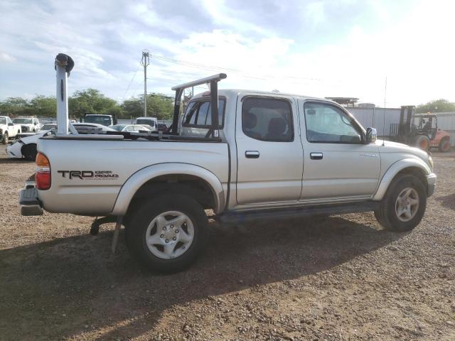 5TEGN92N62Z890519 - 2002 TOYOTA TACOMA DOUBLE CAB PRERUNNER SILVER photo 3