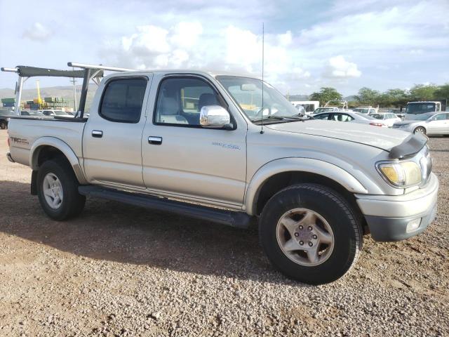 5TEGN92N62Z890519 - 2002 TOYOTA TACOMA DOUBLE CAB PRERUNNER SILVER photo 4