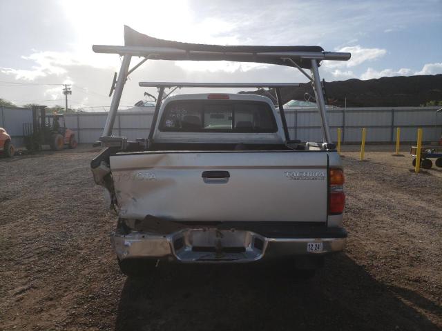 5TEGN92N62Z890519 - 2002 TOYOTA TACOMA DOUBLE CAB PRERUNNER SILVER photo 6