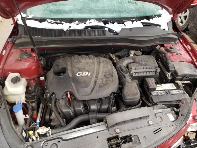 5XXGN4A70DG140492 - 2013 KIA OPTIMA EX RED photo 11