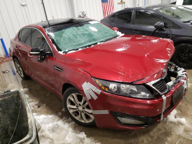 5XXGN4A70DG140492 - 2013 KIA OPTIMA EX RED photo 4