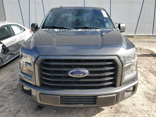 1FTEW1CF4GFD59515 - 2016 FORD F150 SUPERCREW GRAY photo 5
