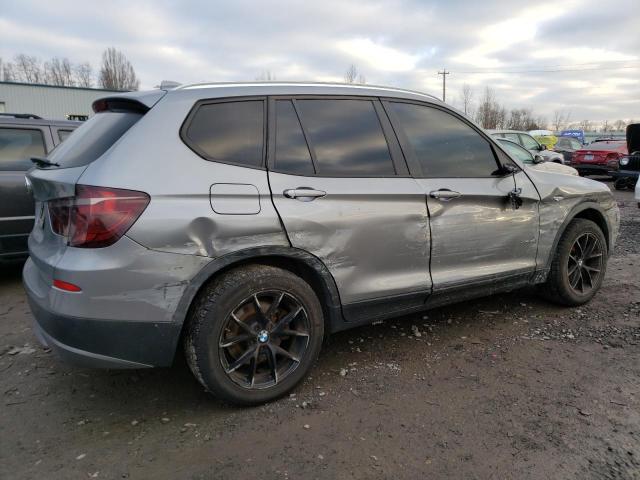 5UXWX7C53DL977920 - 2013 BMW X3 XDRIVE35I GRAY photo 3