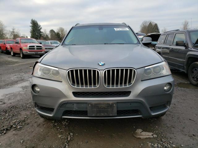 5UXWX7C53DL977920 - 2013 BMW X3 XDRIVE35I GRAY photo 5