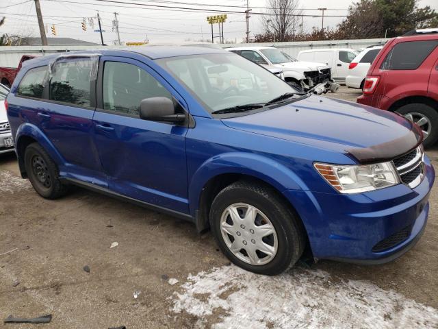 3C4PDCAB2FT531149 - 2015 DODGE JOURNEY SE BLUE photo 4